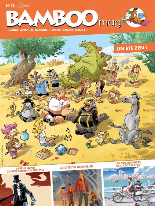 Collection BAMBOO MAG, série Bamboo Mag, BD Bamboo Mag n°78 - offert avec OPE ETE 2022