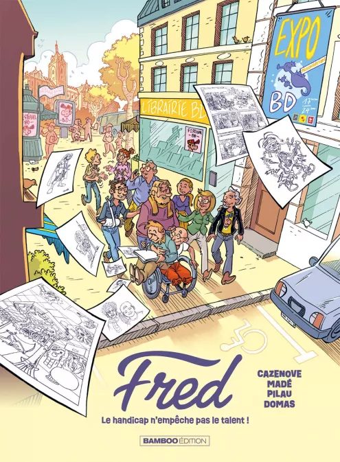Collection HUMOUR, série Livre de Fred (Le), BD Le Livre de Fred - tome 01