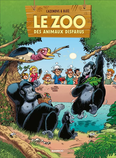 Collection HUMOUR, série Le Zoo des animaux disparus, BD Le Zoo des animaux disparus - tome 04