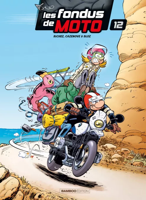Collection HUMOUR, série Les Fondus de moto, BD Les Fondus de moto - tome 12
