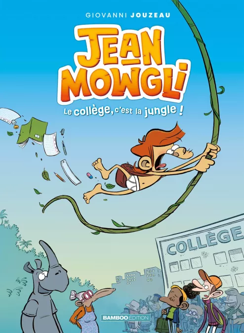 Collection HUMOUR, série Jean-Mowgli, BD Jean-Mowgli - tome 01
