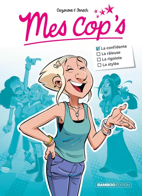 Collection FILLE, série Mes cop's, BD Mes Cop's mini 2023 - La confidente