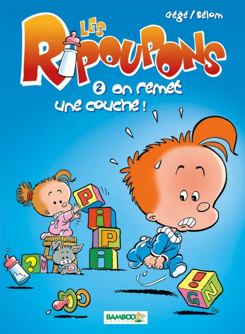 Collection HUMOUR, série Les Ripoupons, BD Les Ripoupons - tome 02