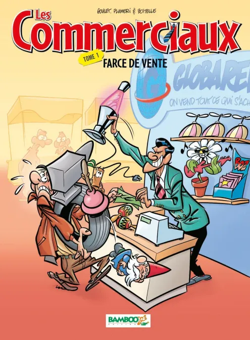 Collection JOB, série Les Commerciaux, BD Les Commerciaux - tome 01