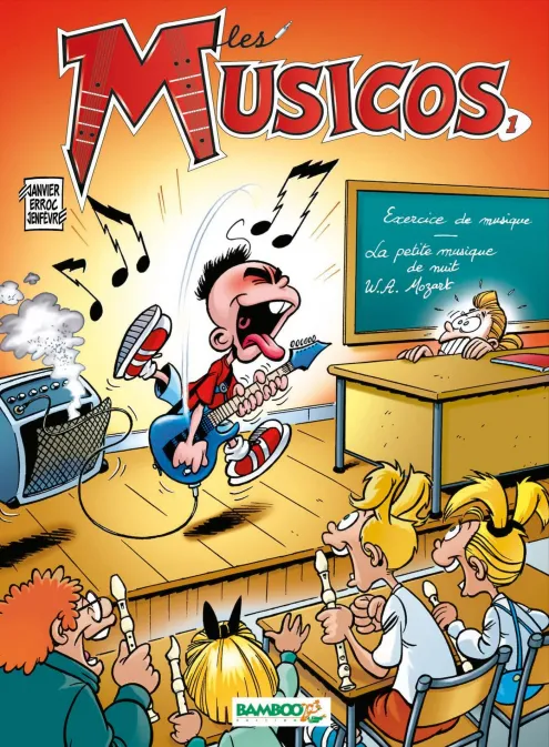 Collection JOB, série Les Musicos, BD Les Musicos - tome 01