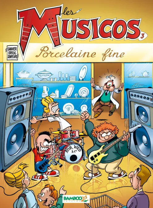 Collection JOB, série Les Musicos, BD Les Musicos - tome 03