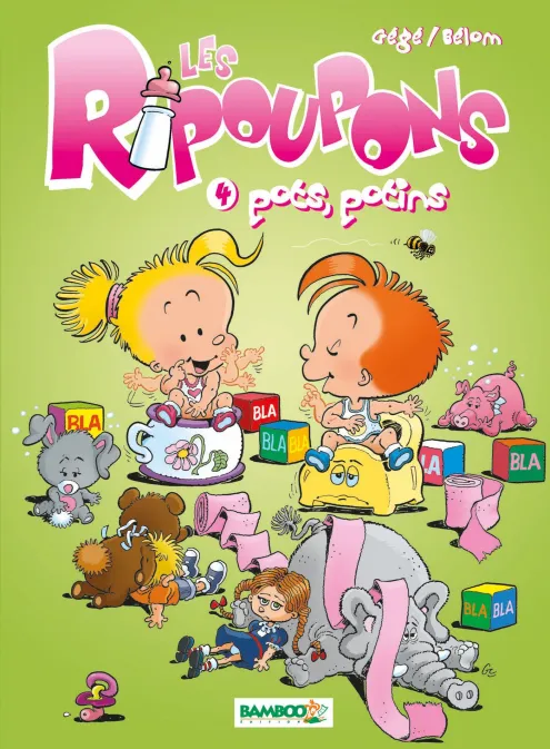 Collection HUMOUR, série Les Ripoupons, BD Les Ripoupons - tome 04