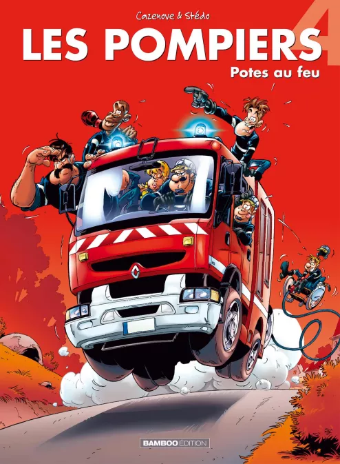 Collection JOB, série Les Pompiers, BD Les Pompiers - tome 04