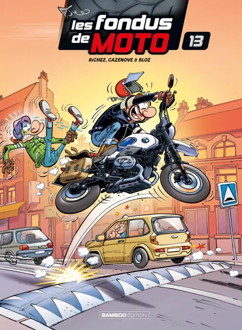 Collection HUMOUR, série Les Fondus de moto, BD Les Fondus de moto - tome 13