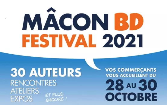 1er festival de BD à Macon le 27/28/29 octobre 2021