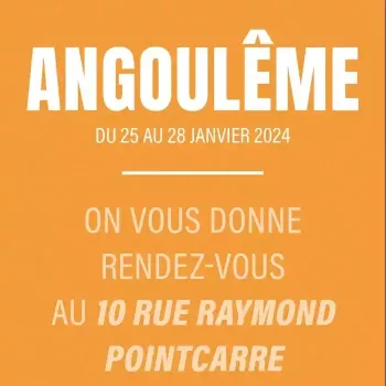 Nos auteurs présents à Angoulême !