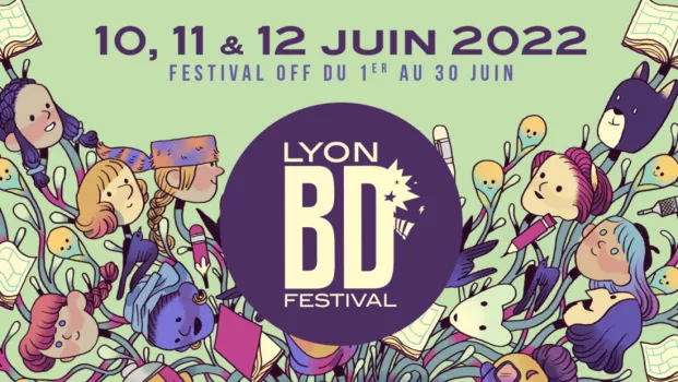 Philippe Larbier au Lyon BD festival le 11 & 12 juin 2022